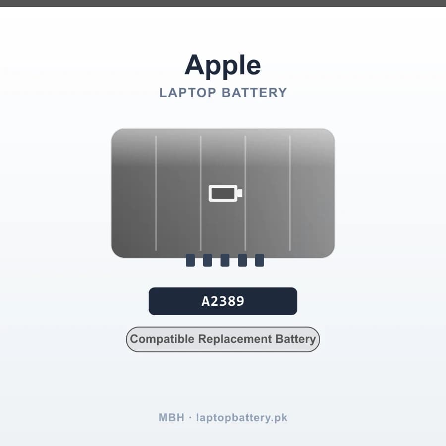 A2389 Laptop Battery for MacBook Air 13-inch A2337 M1 (2020)