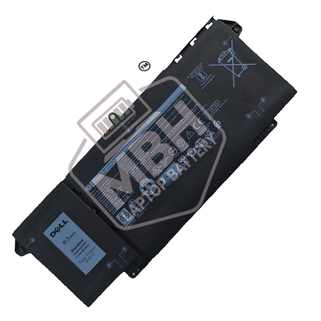 7FMXV Laptop Battery for Dell Latitude 5320 7320 7420 7520 Series